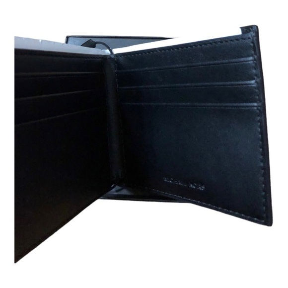 Michael Kors brown monogram bifold men’s jet set wallet new in box - Picture 4 of 13